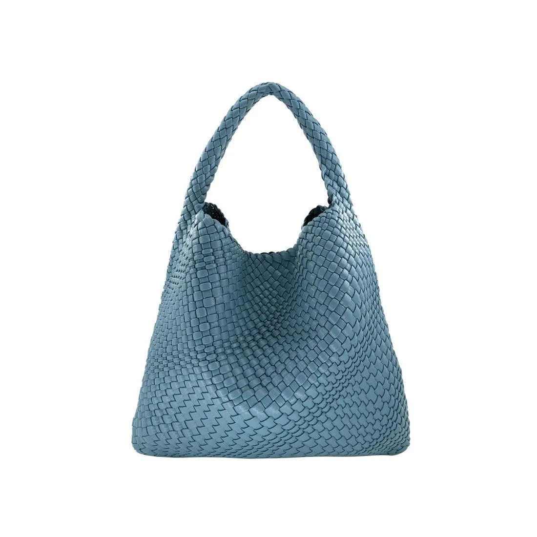 One Handle Woven Hobo Bag