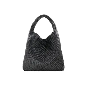 One Handle Woven Hobo Bag