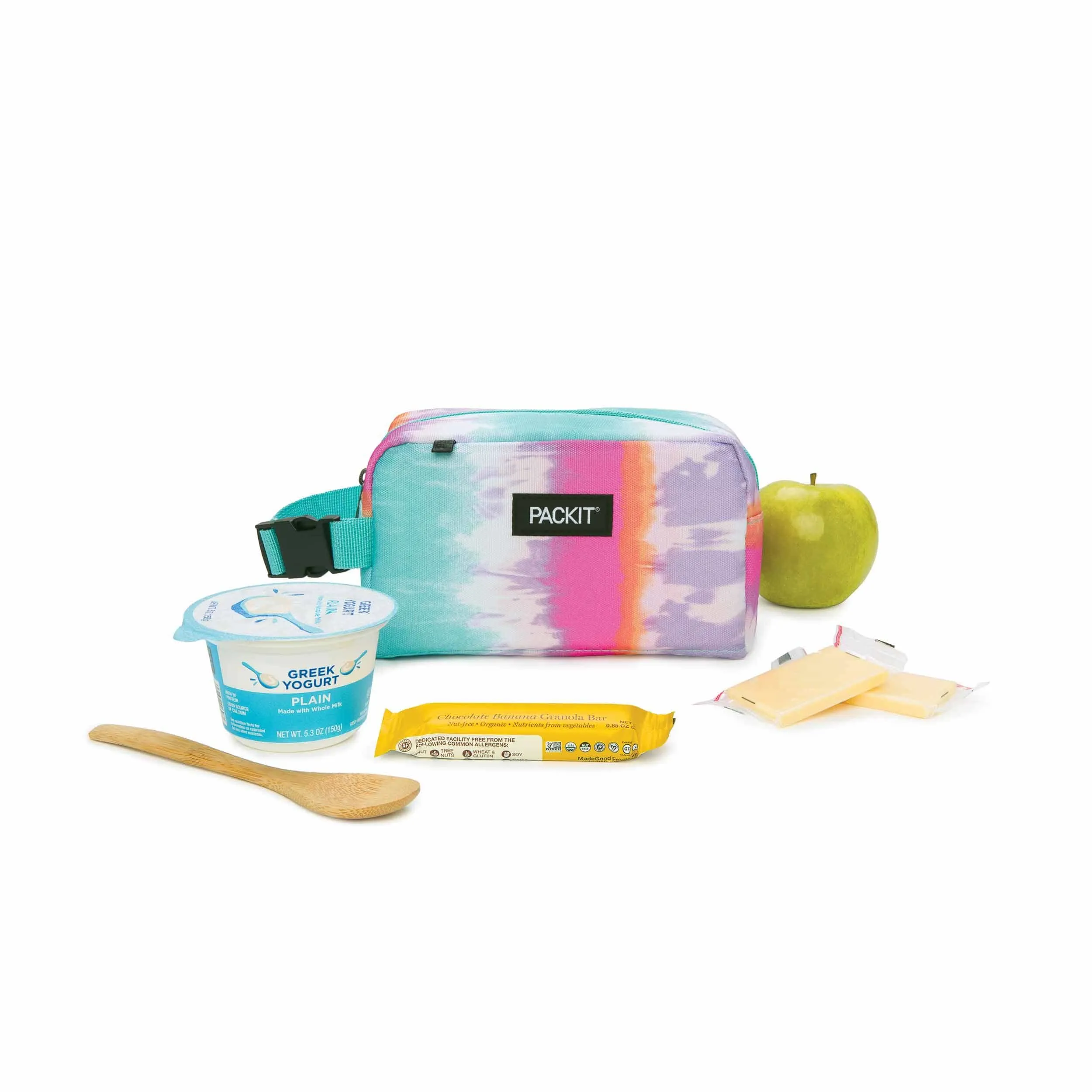 PackIt Freezable Snack Bag - Tie Dye Sorbet