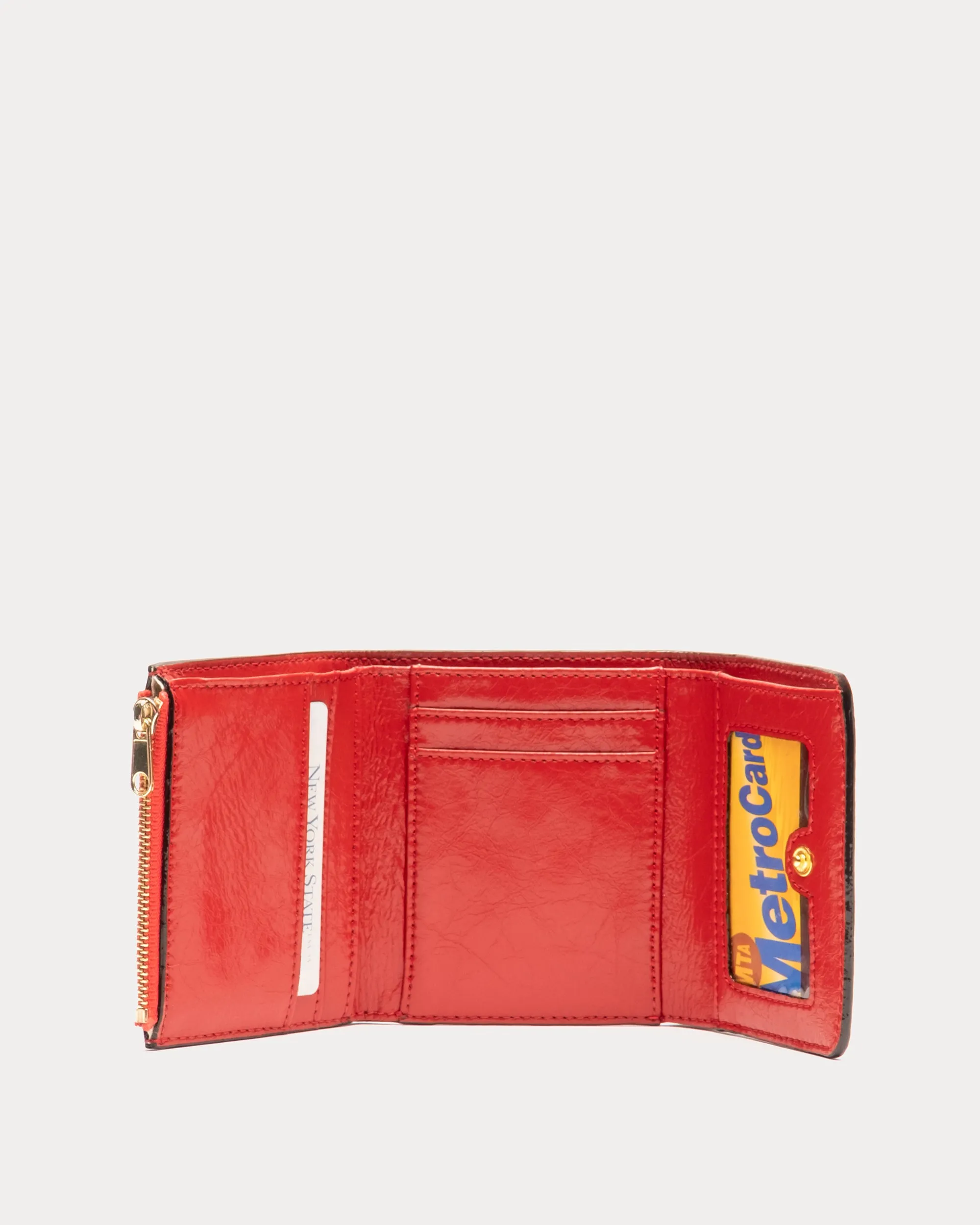 Perfect Wallet Crinkled Leather