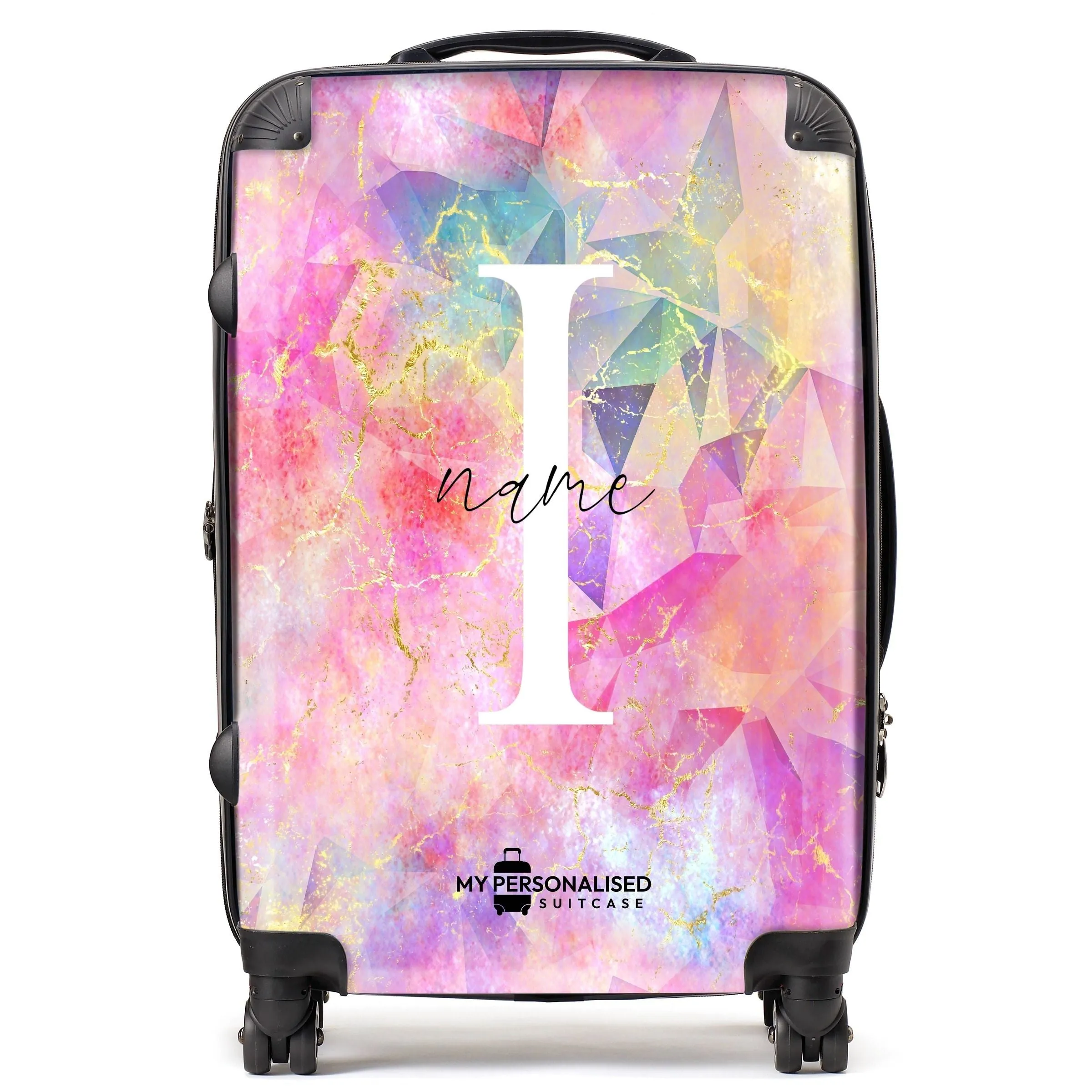 Personalised Opal Pattern Suitcase - 6