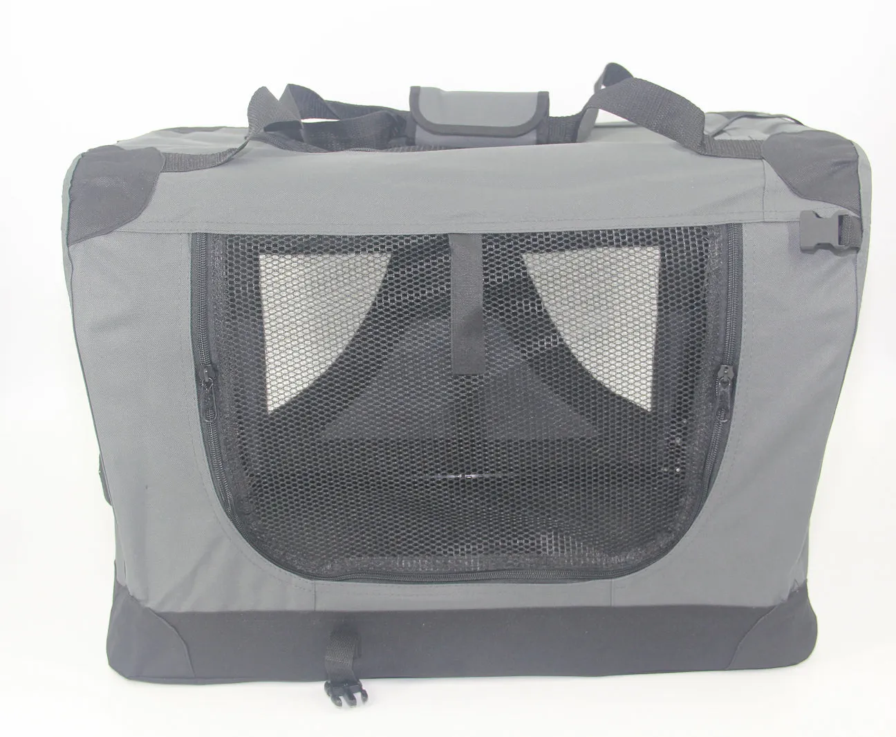 Portable Foldable Soft Dog Cat Crate with Mesh Sides - YES4PETS