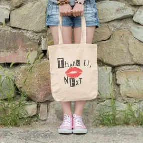 Premium Cotton Canvas Tote Bag- Thank You White