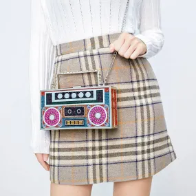 Radio Crystal Shine Lux Handbag