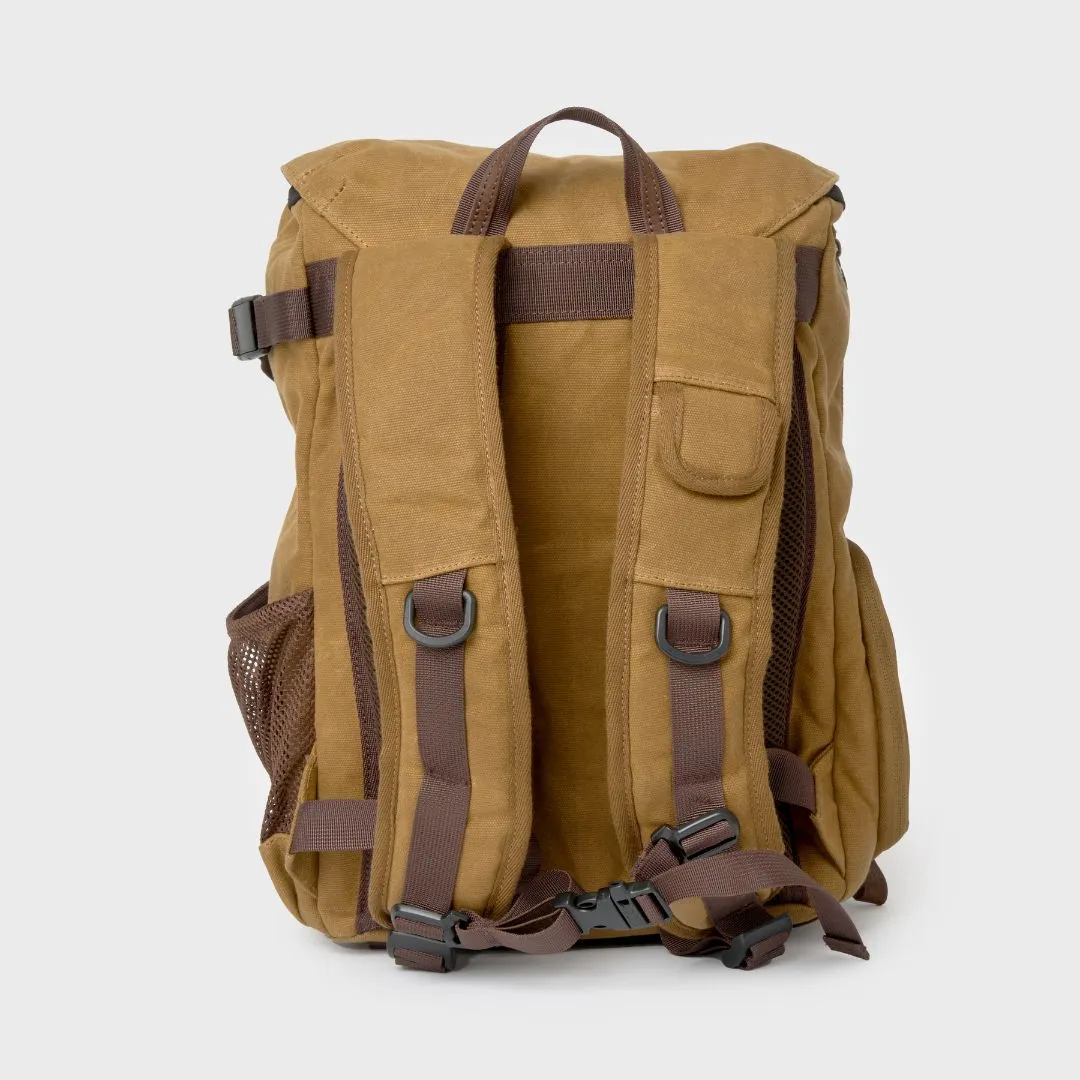 Roe - Waxed Canvas Adventure Backpack