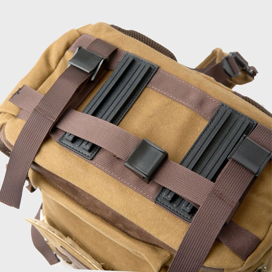 Roe - Waxed Canvas Adventure Backpack