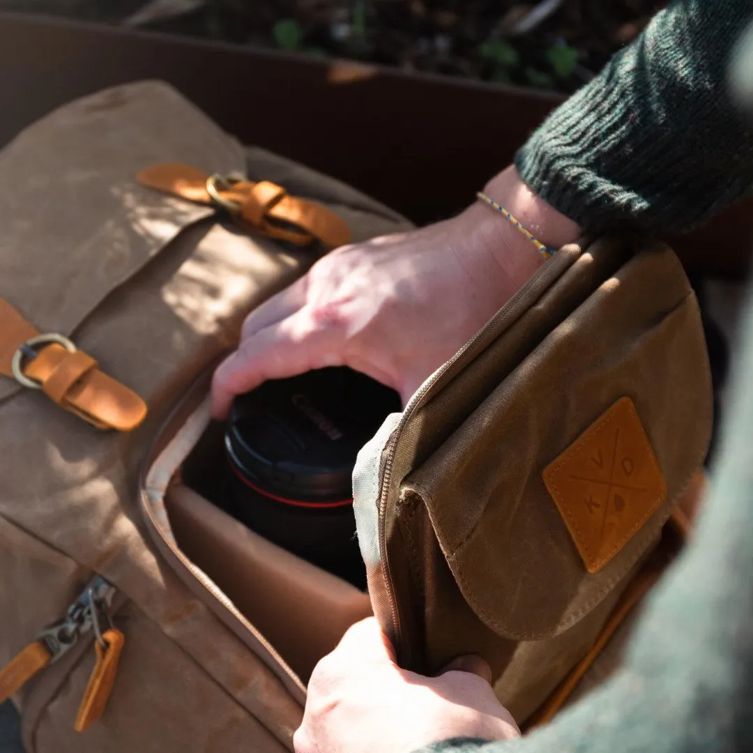 Roe - Waxed Canvas Adventure Backpack