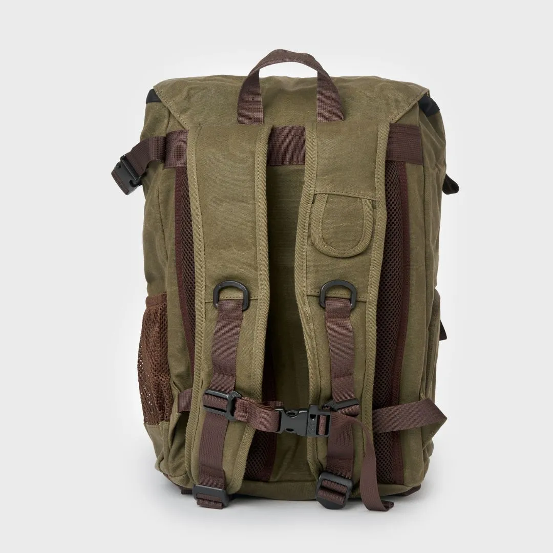 Roe - Waxed Canvas Adventure Backpack