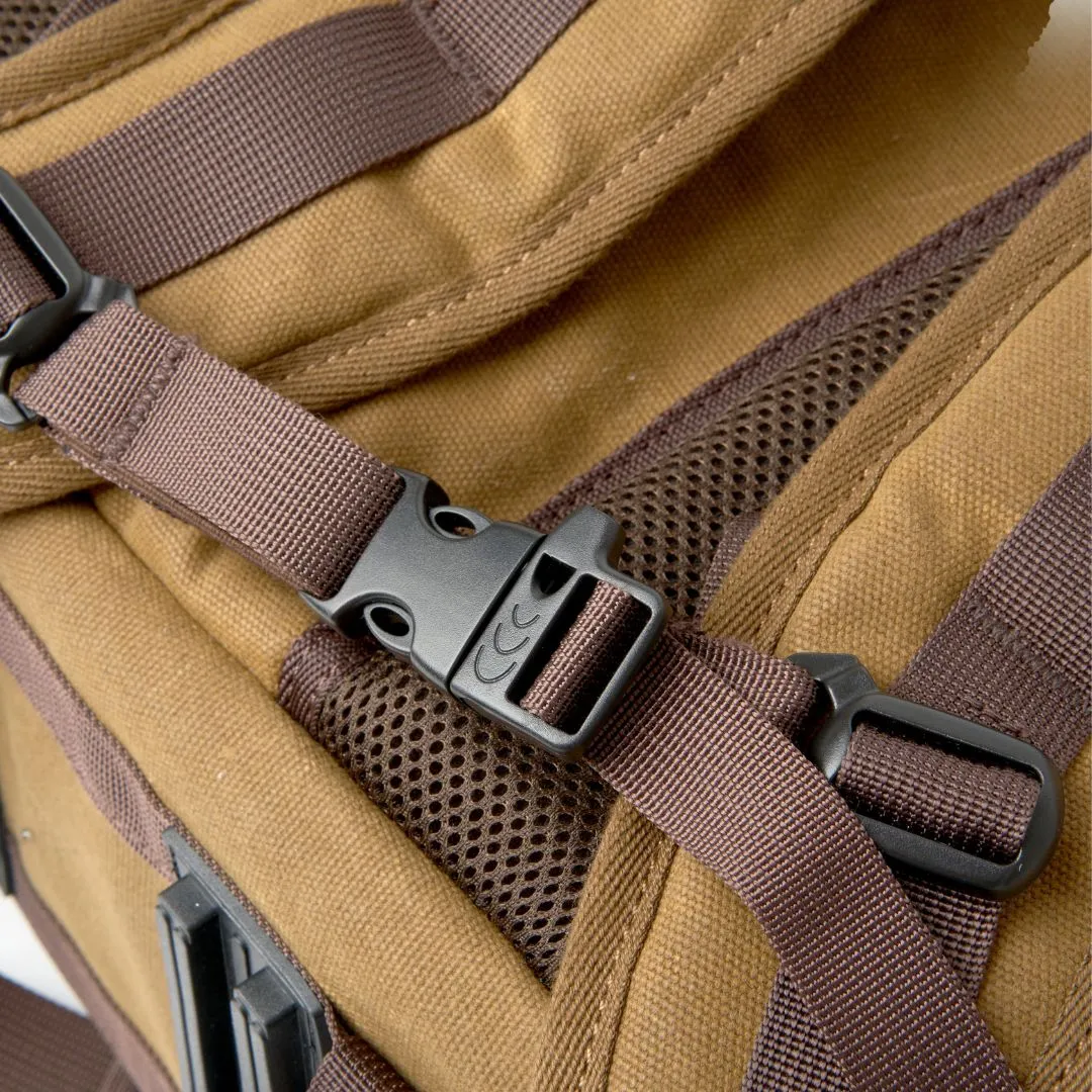 Roe - Waxed Canvas Adventure Backpack