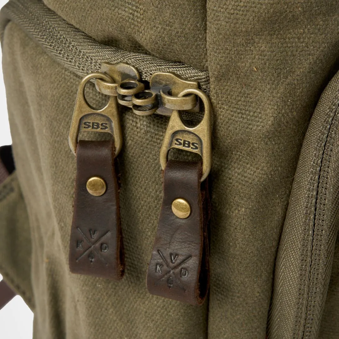 Roe - Waxed Canvas Adventure Backpack