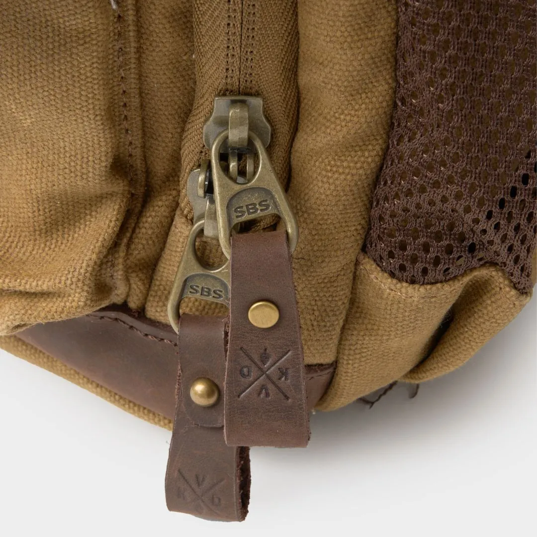 Roe - Waxed Canvas Adventure Backpack