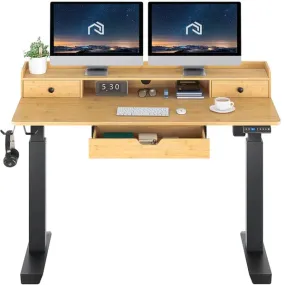 Rolanstar Single Motor Free Standing Electric Height Adjustable Desk