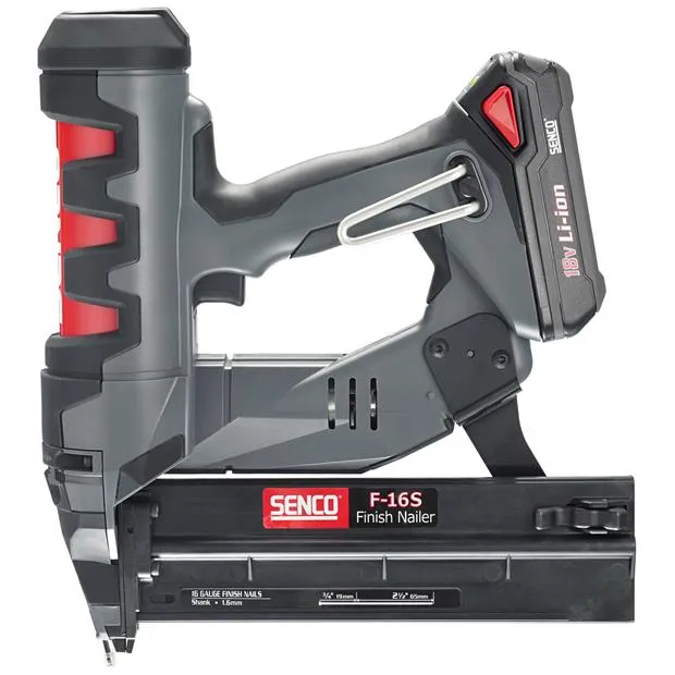 SENCO Fusion F-16S 16-Gauge Cordless 2 1/2" Finish Nailer