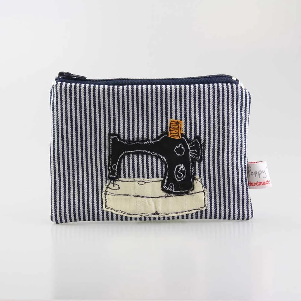 sewing embroidered medium coin purse