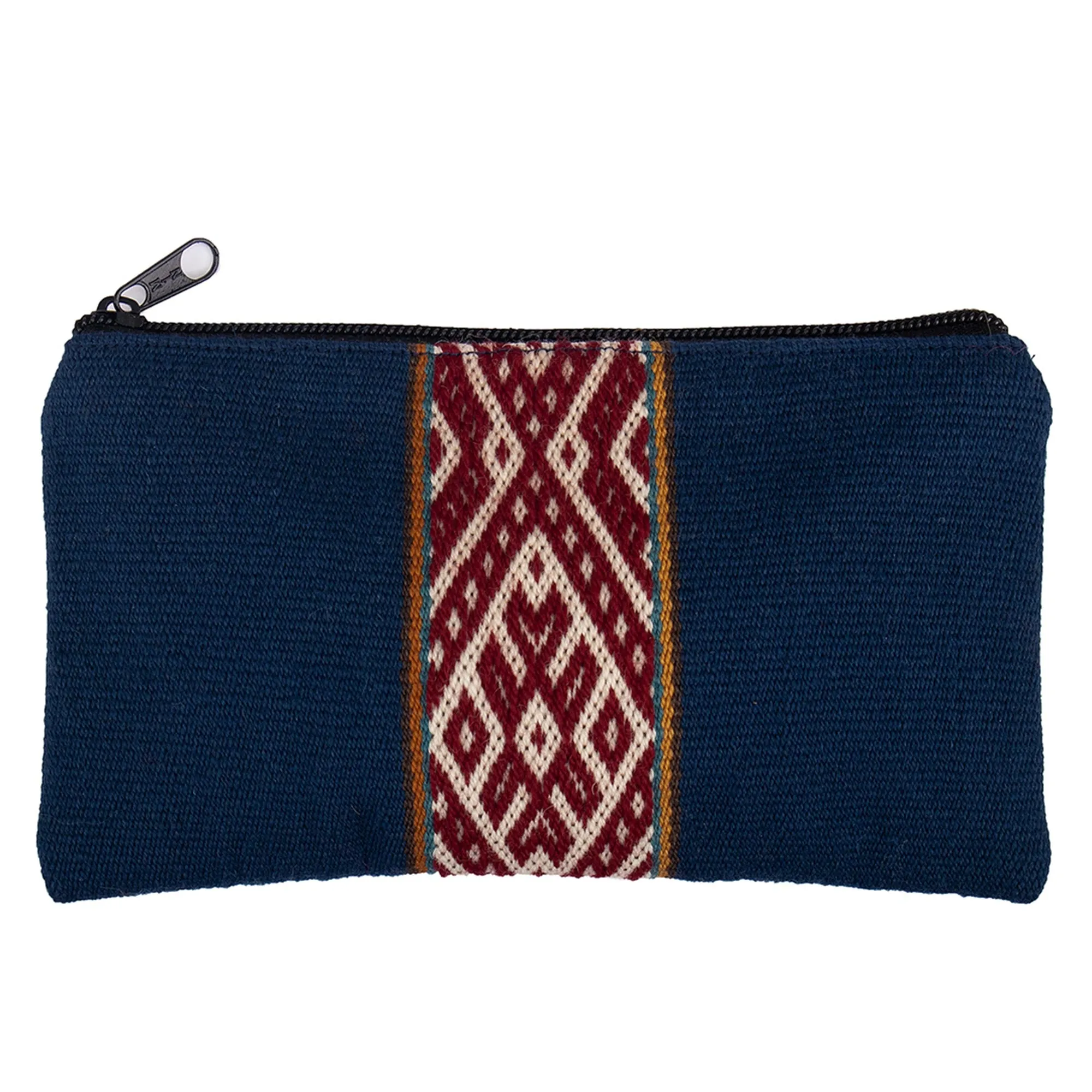 Sicuani Diamonds Handloomed Wool Cosmetic Bag