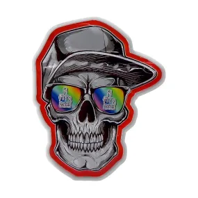 Skull Shades - Custom Shape Mylar Bags - 12 x 15cm - Pack of 20