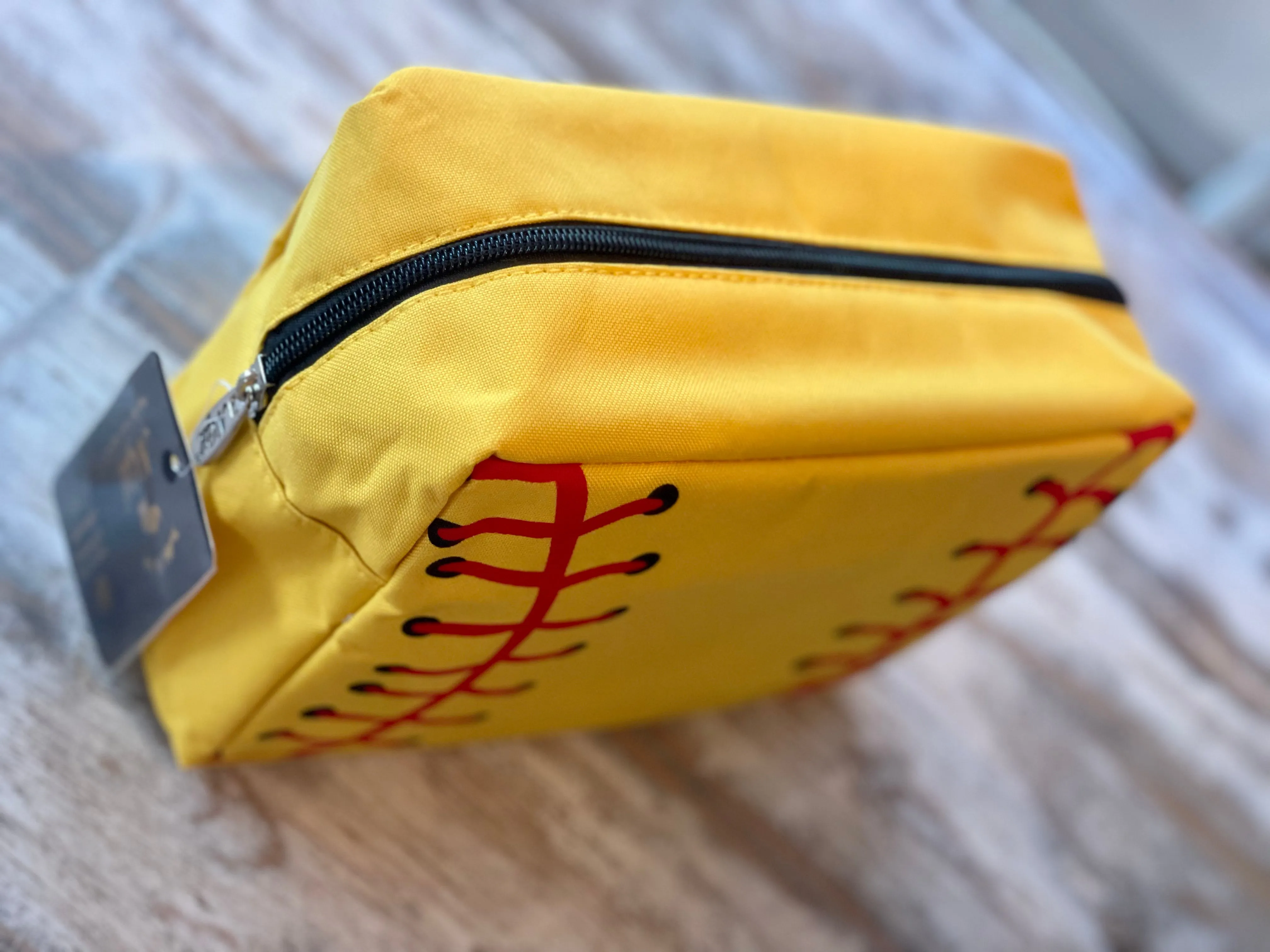 Softball Cosmetic Bag