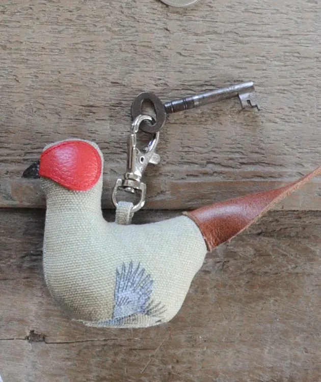 Sophie Allport Pheasant Keyring