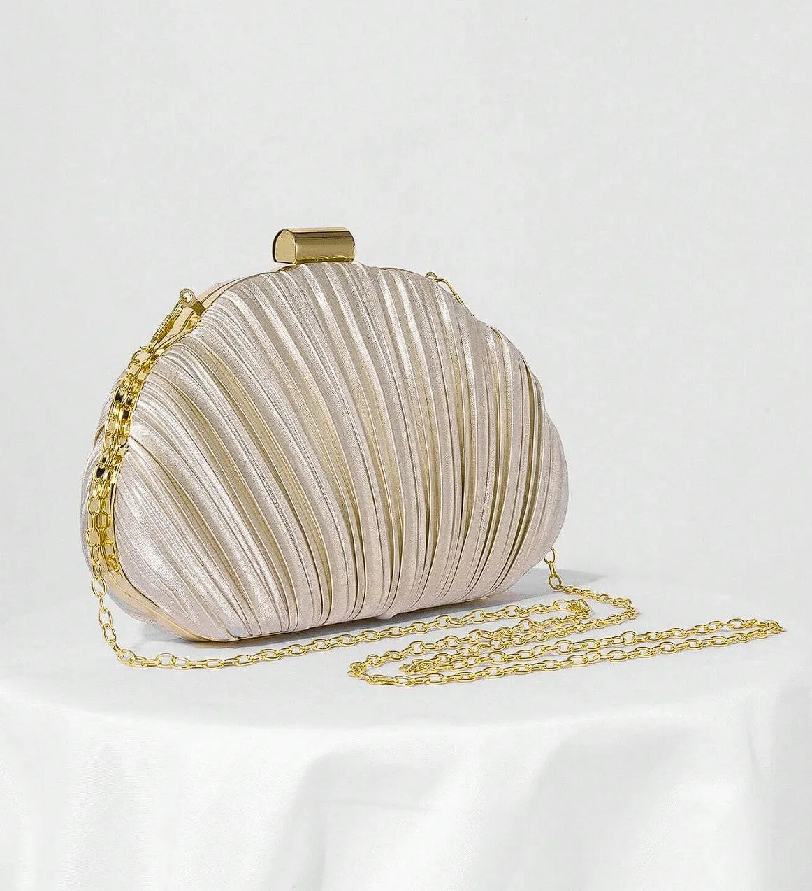 Stella Clutch Beige