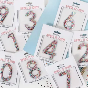 STICK TO IT CONFETTI NUMBERS PACK