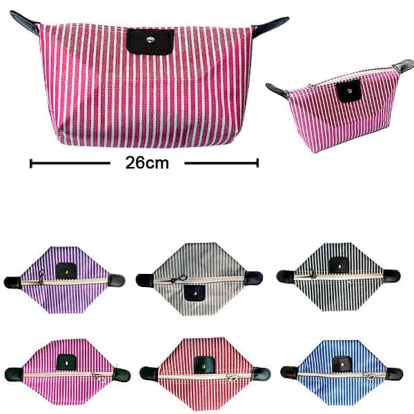 Stripe Cosmetic Bag 035B (12 units)