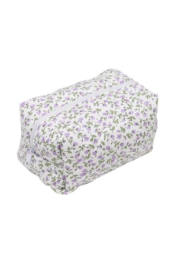 Sweet Floral Cosmetic Bag