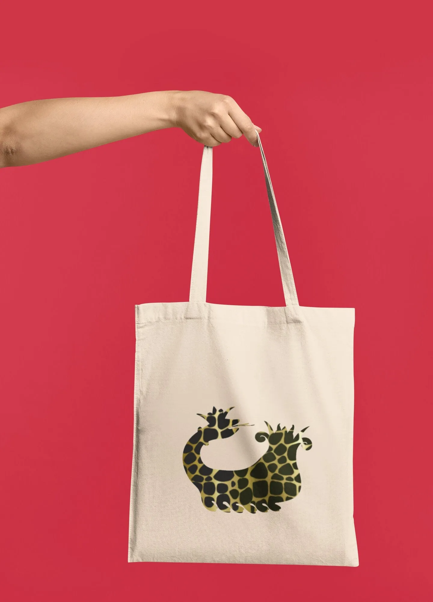 The Serpent Tote Bag Gold Snake Tote Bag