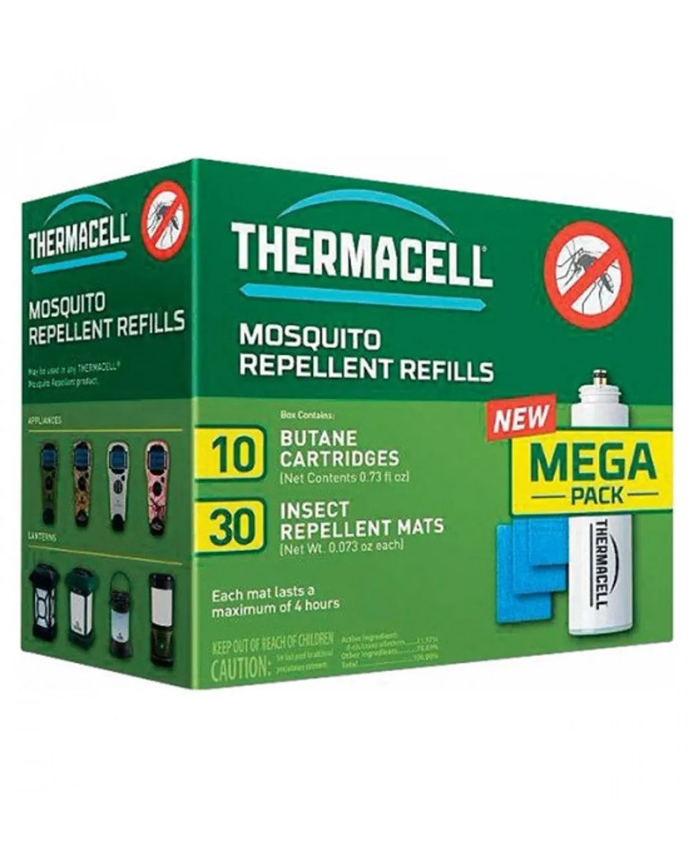 Thermacell Mats And Gas Refill Pack