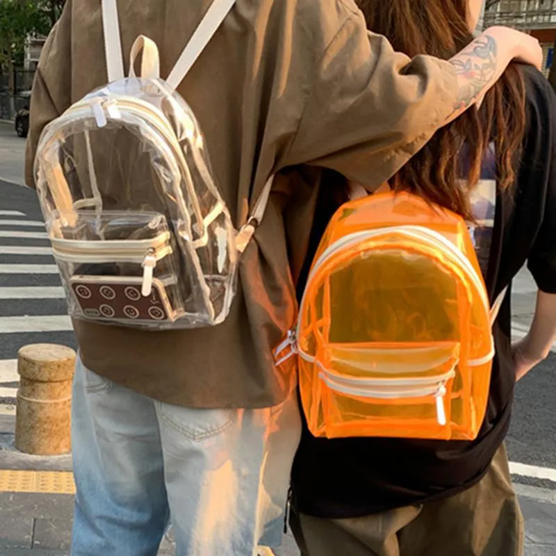 Transparent LED Backpack