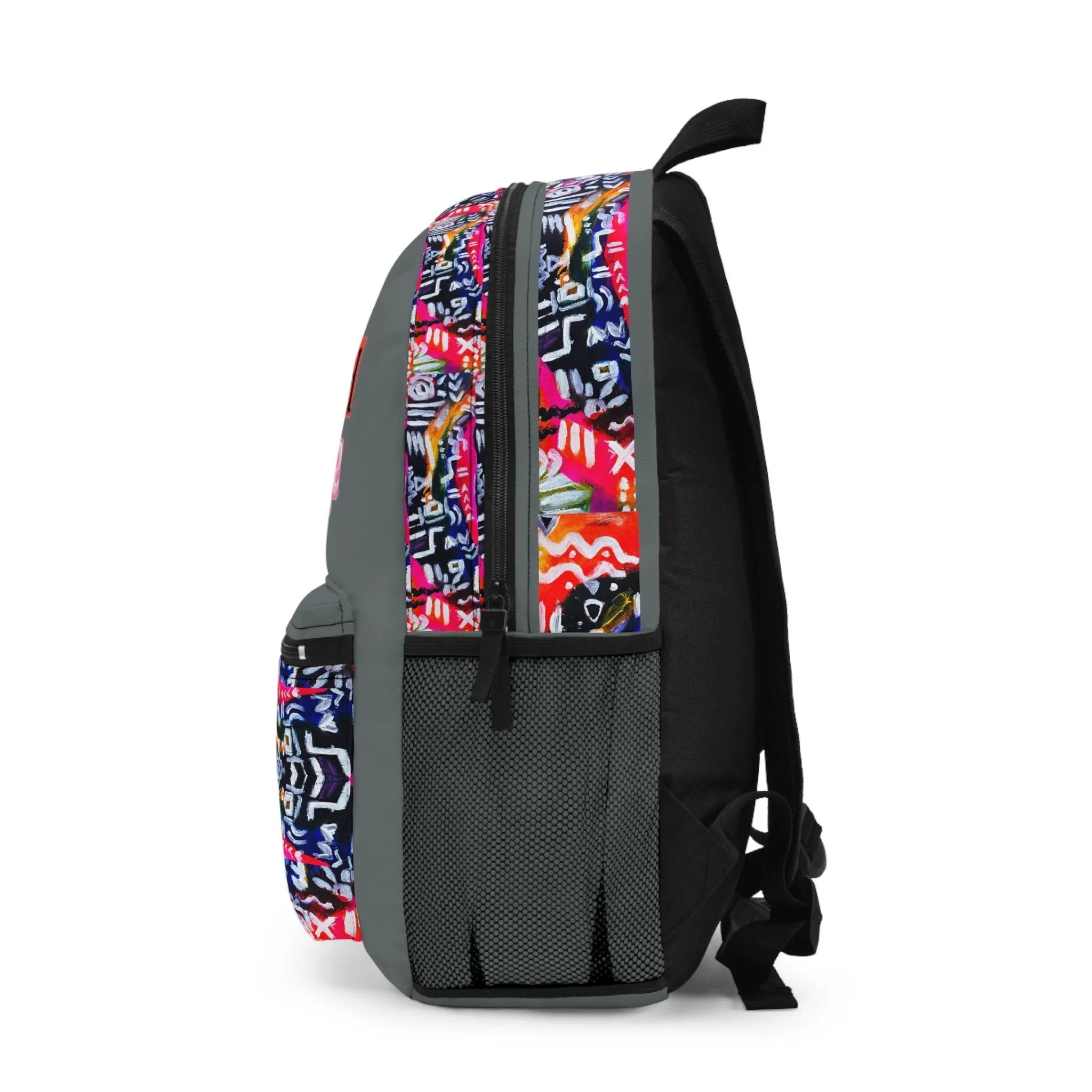 Unique Boho/Tribal Patterned Backpack, Lightweight, Waterproof with Adjustable Straps