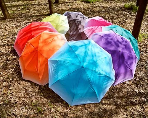 UV40  Gradient Color Folding Umbrella