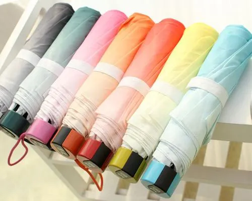 UV40  Gradient Color Folding Umbrella