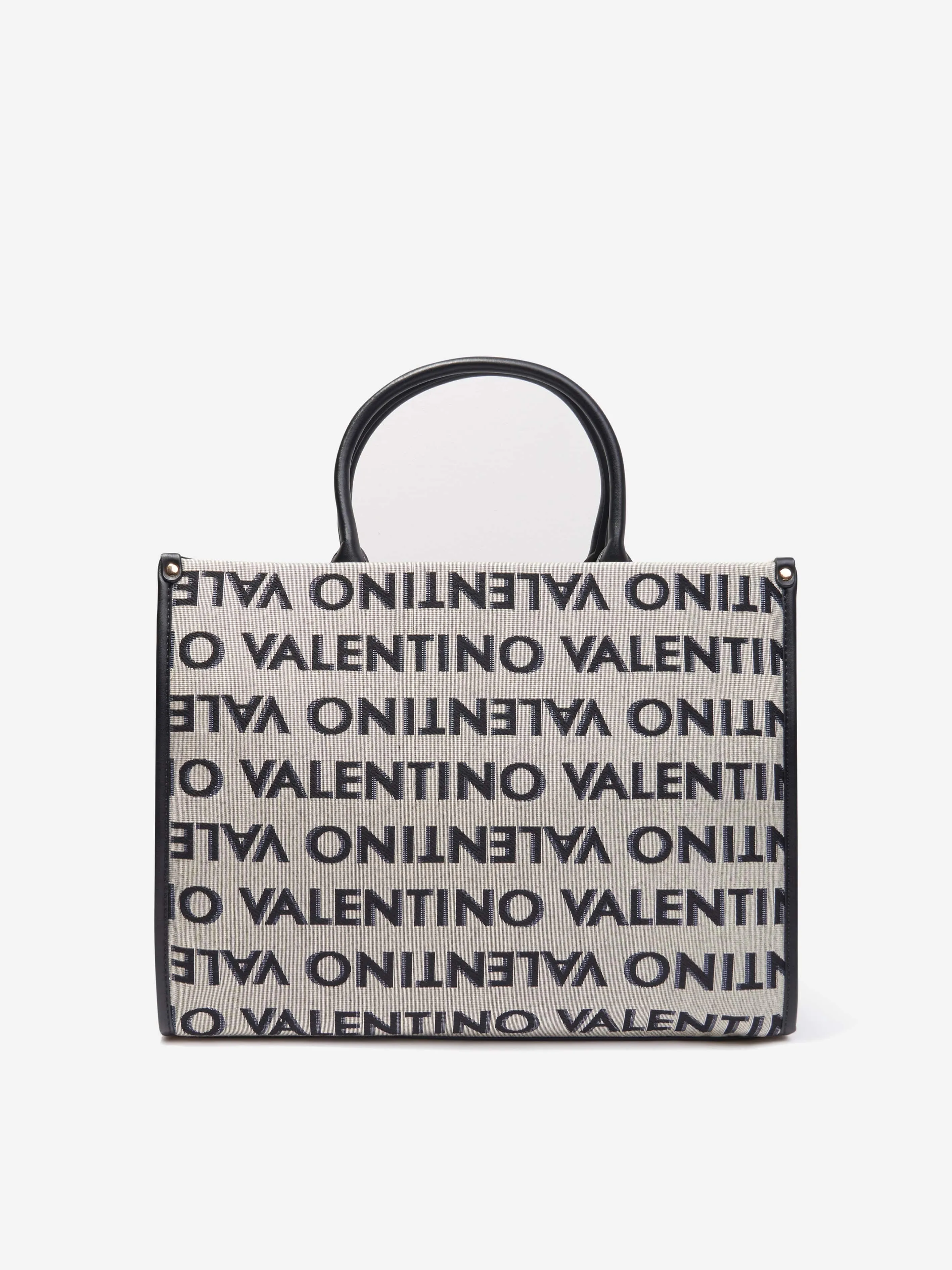 Valentino Girls August Tote Bag in Black