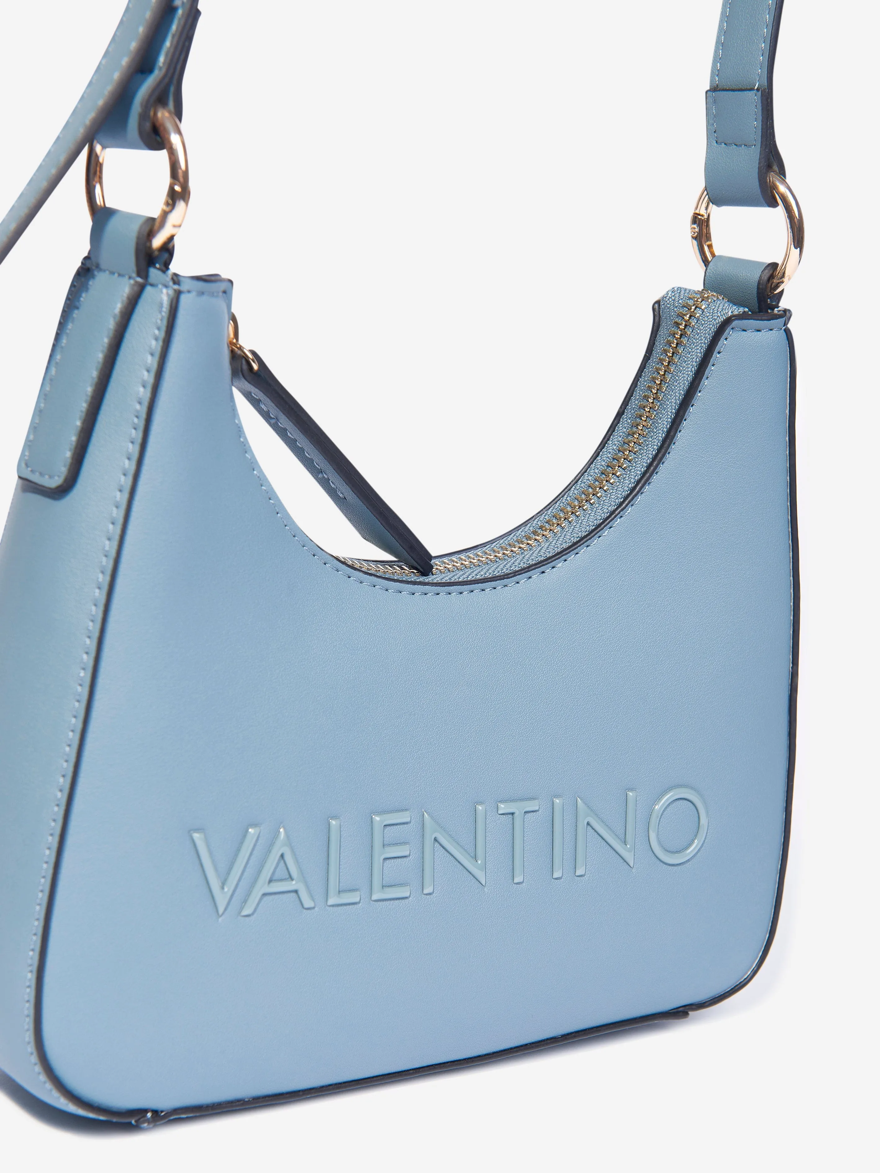 Valentino Girls Neasy Re Shoulder Bag in Blue (22cm)