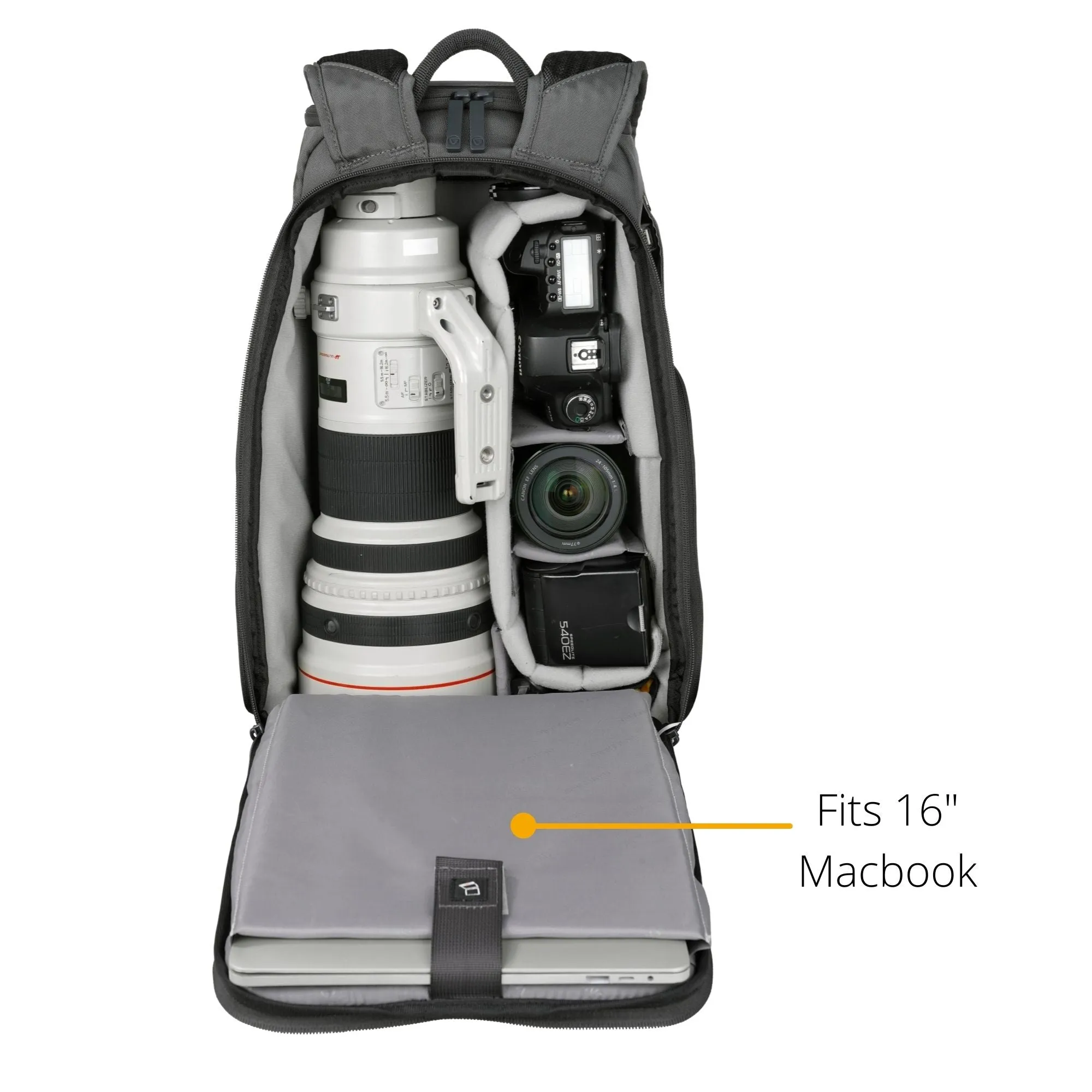 VEO ADAPTOR R48 GY 20 Litre Backpack with USB Port - Rear Access