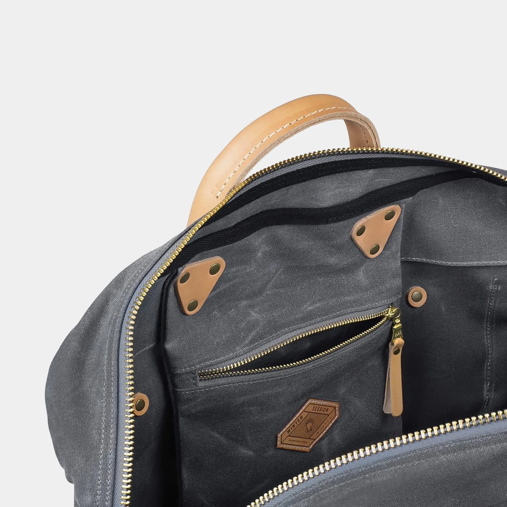 Weekender Waxed Canvas Bag