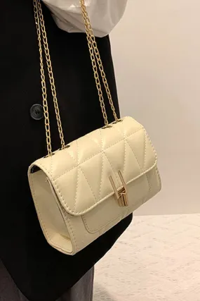 White Stuffed Handbag - P22 - WHB0008