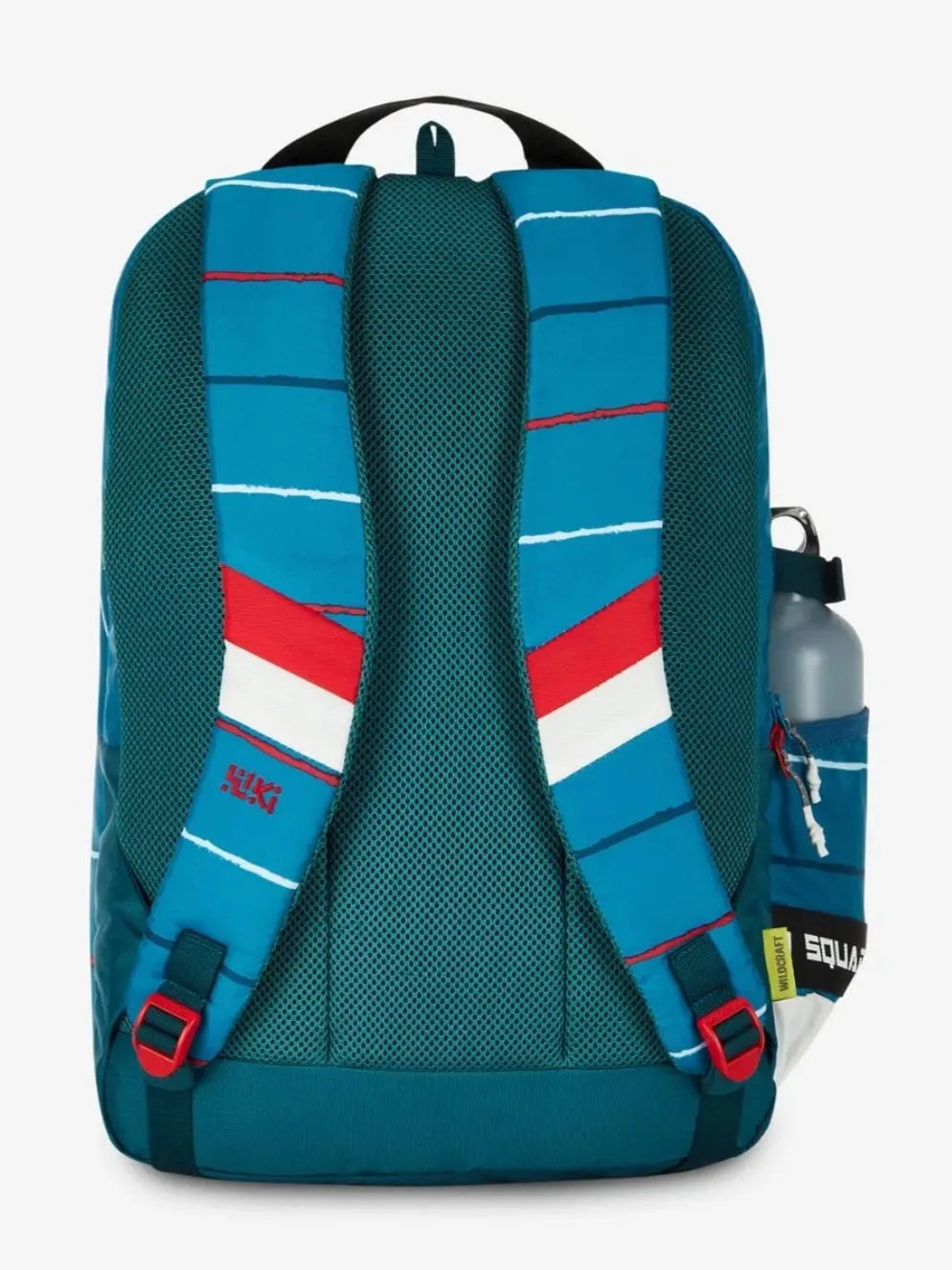 Wildcraft squad 1 lines green school backpack | school bag