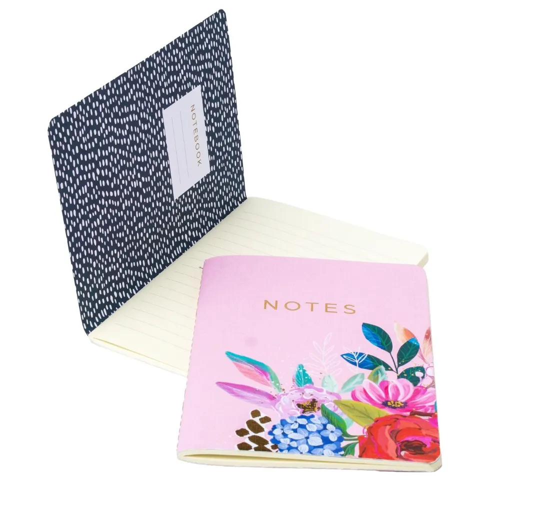 Wildflowers Pocket Notebooks (Set of 2)