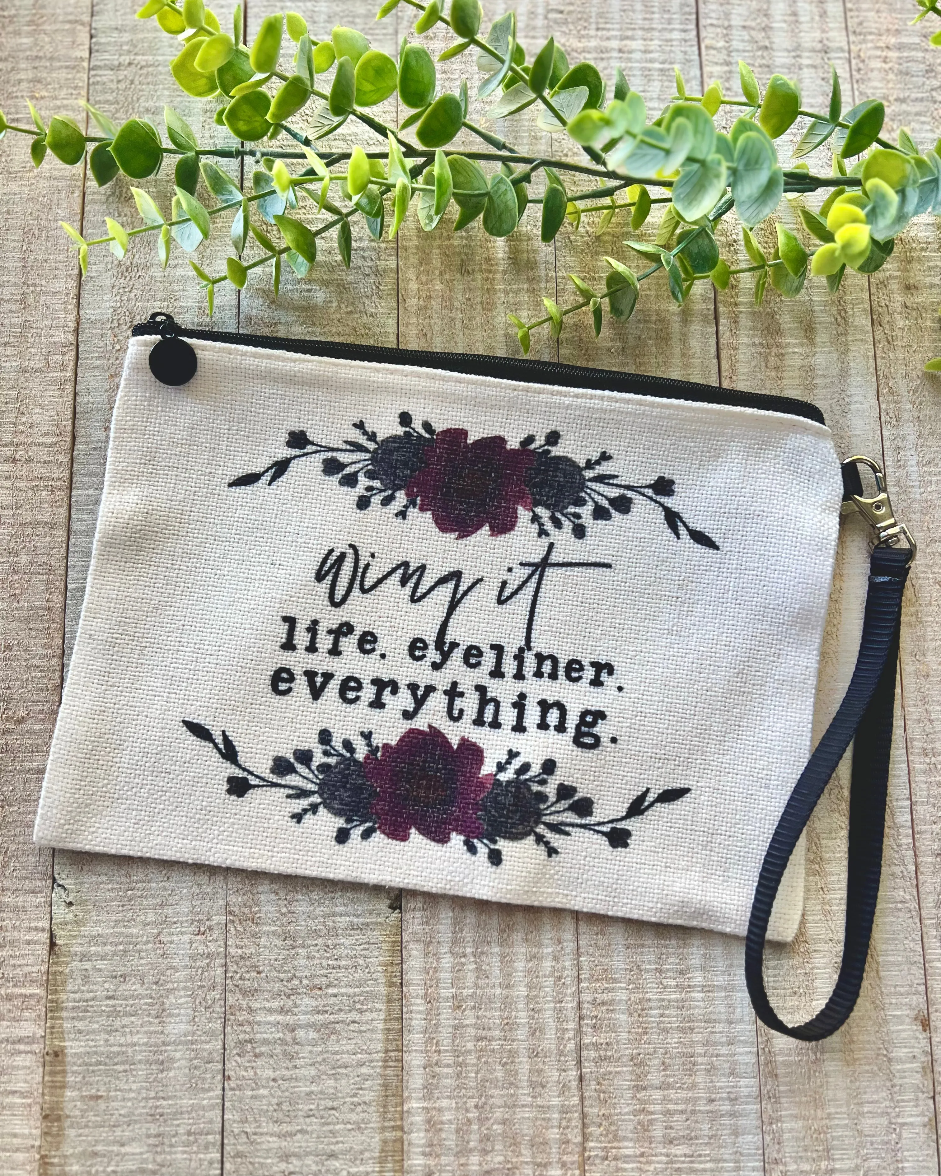 wing it. life. eyeliner. everything. | makeup bag