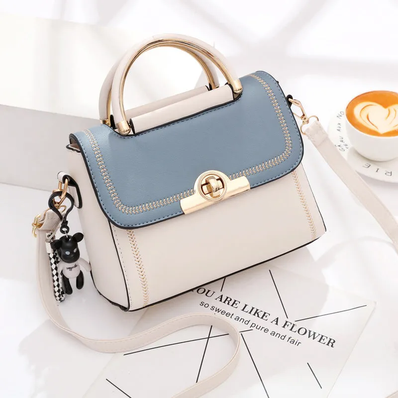 Women's bag small square bag new sweet and cute trendy style student shoulder crossbody bag