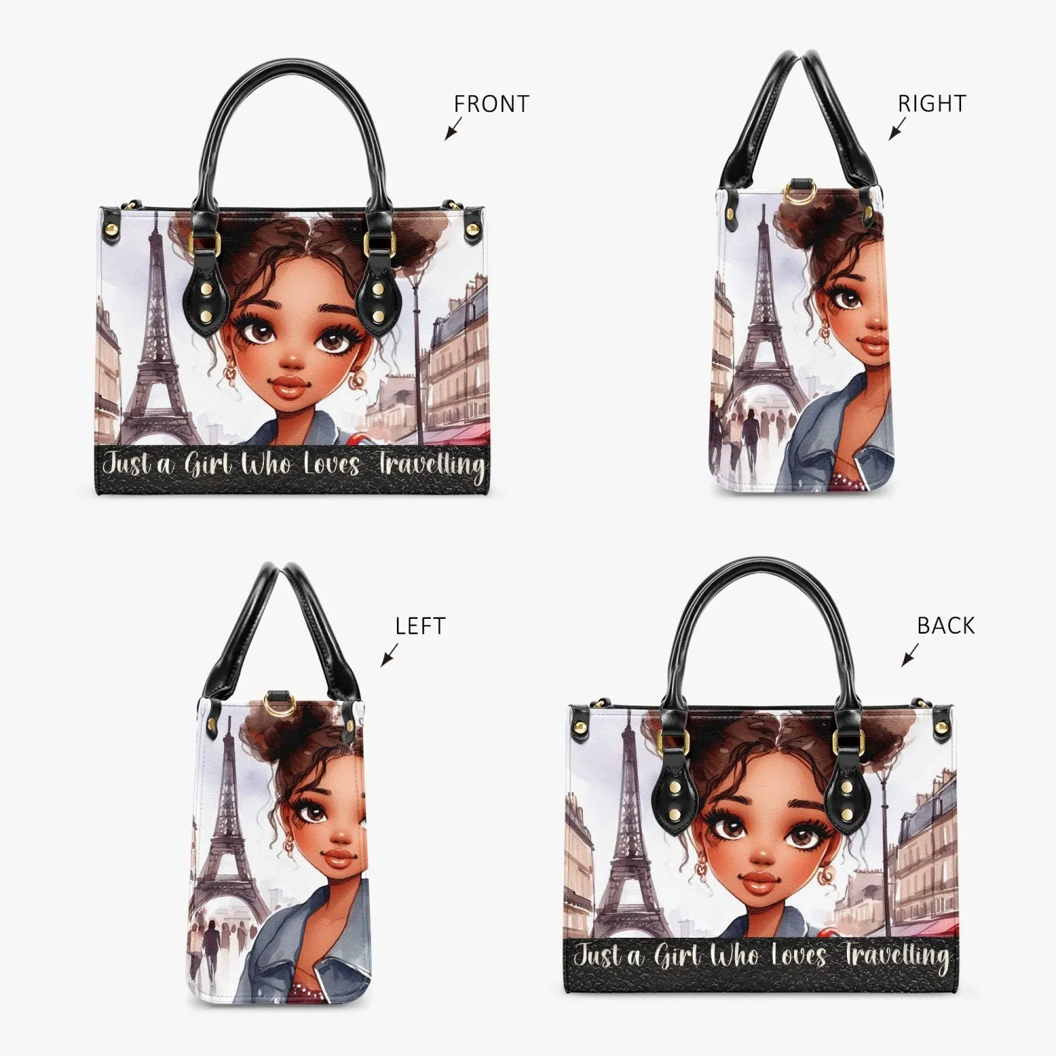 Women's Tote Bag - Just a Girl Who Loves Travelling