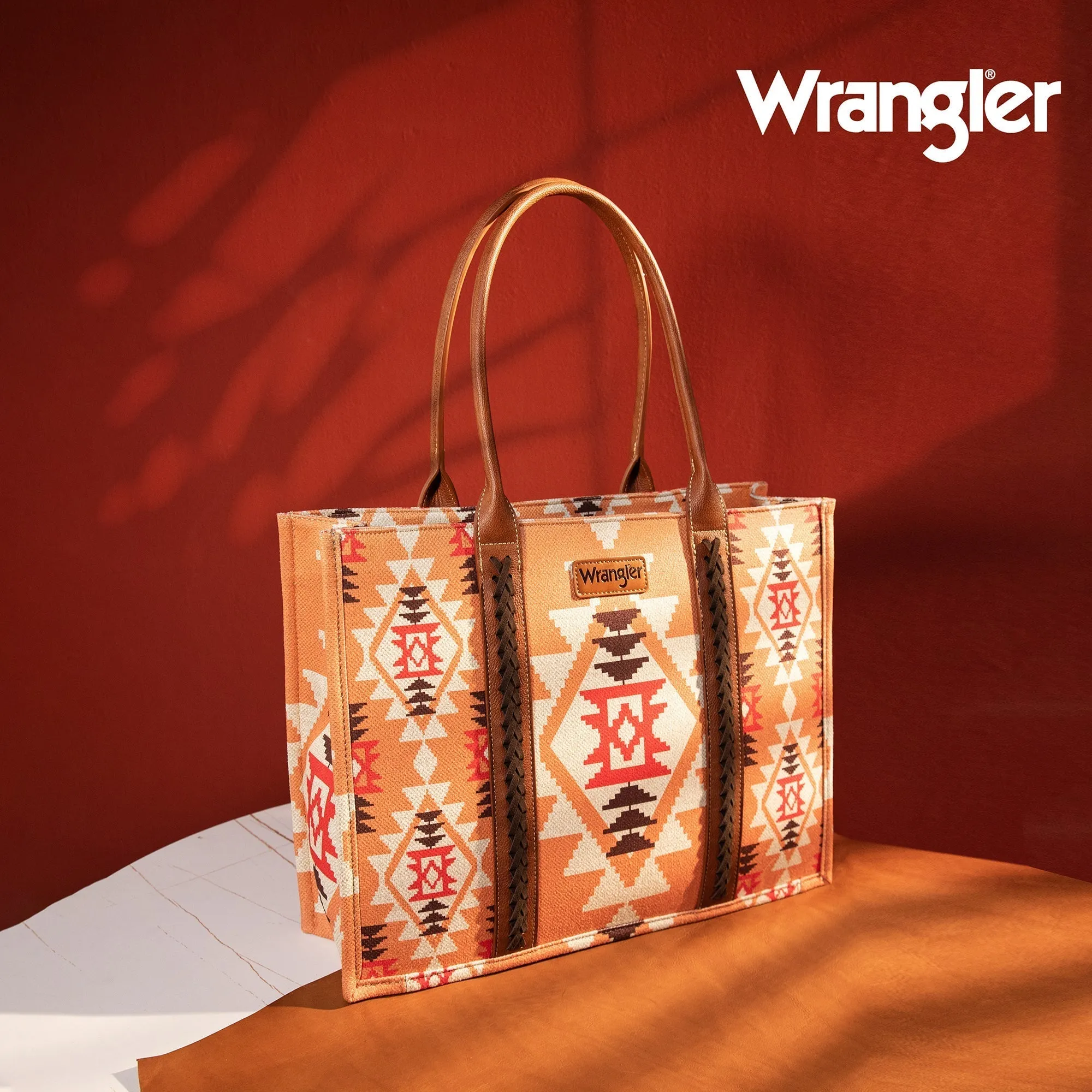 Wrangler Large Tote Orange