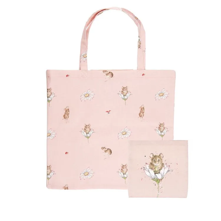 Wrendale Designs Foldable Shopping Bag - Oops a Daisy